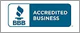 A bbb accredited business seal